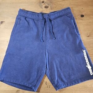 The Hundreds Fleece Sweat Shorts Navy Blue Size XL
